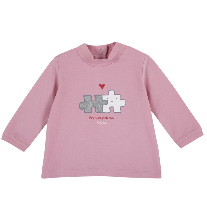 T-SHIRT LONG SLEEVE - DARK PINK