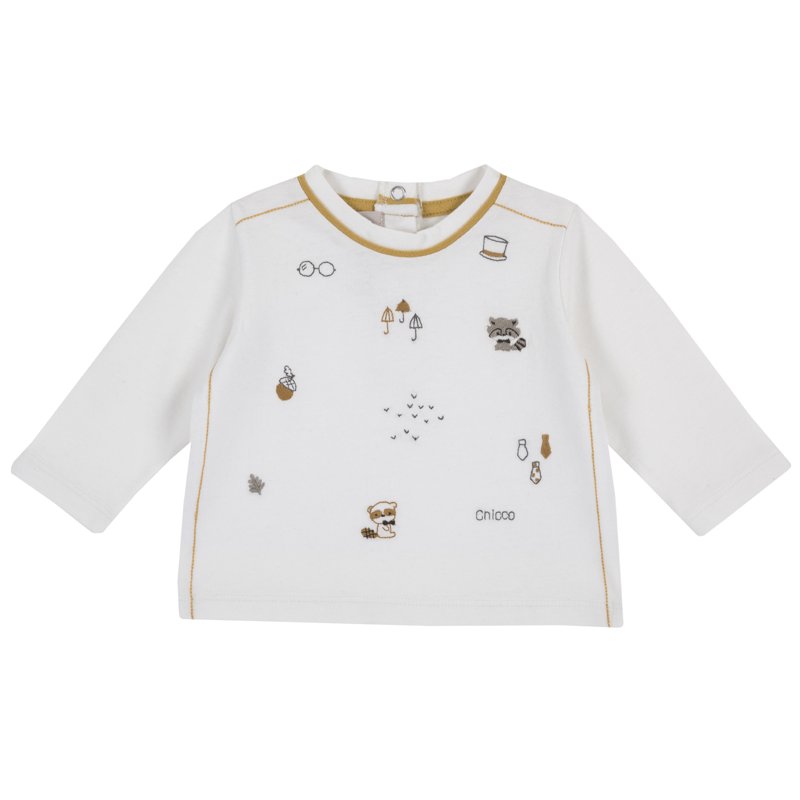 T-SHIRT LONG SLEEVE - WHITE