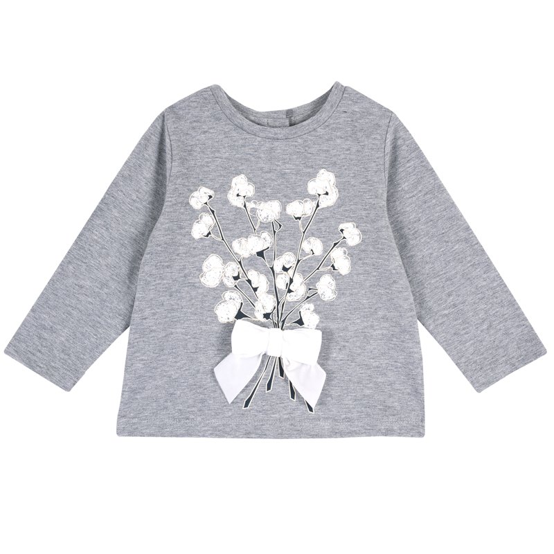 T-SHIRT LONG SLEEVE - MEDIUM GREY