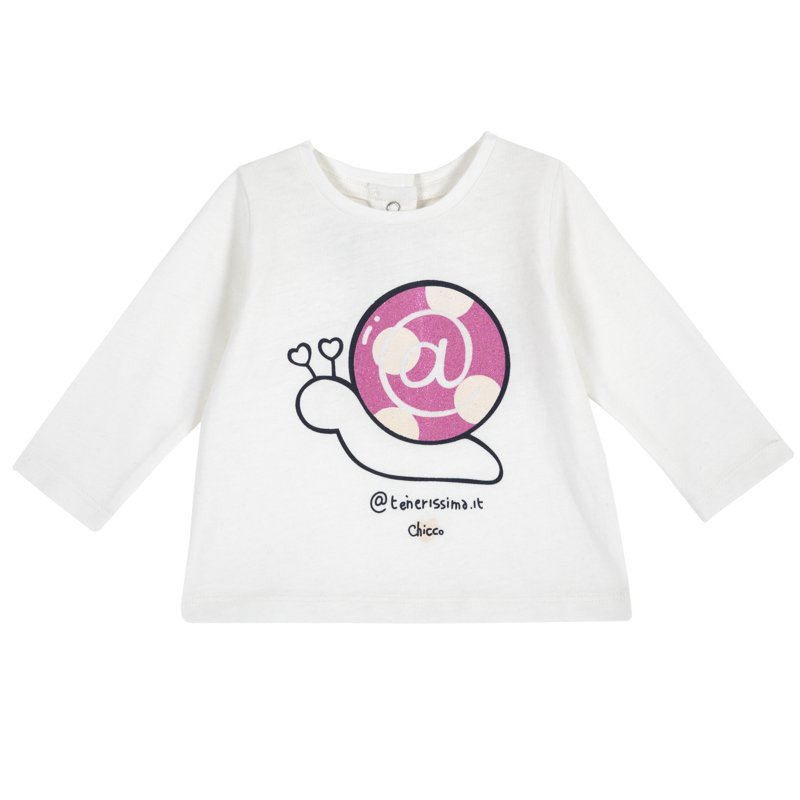 T-SHIRT LONG SLEEVE - WHITE