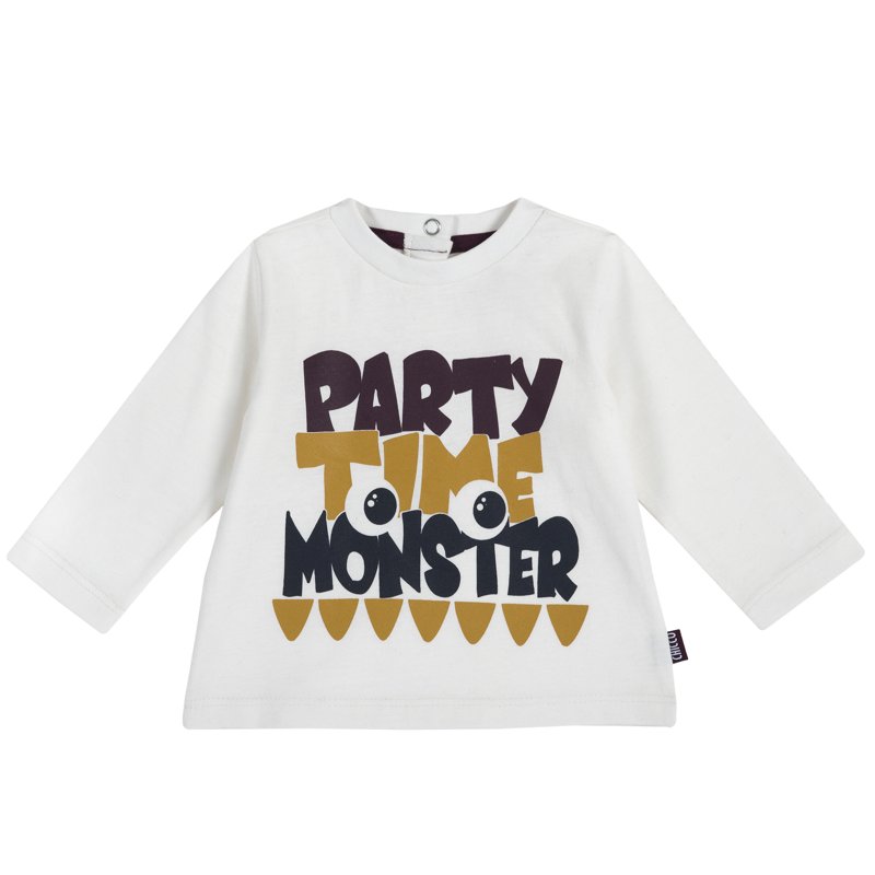 T-SHIRT LONG SLEEVE - WHITE