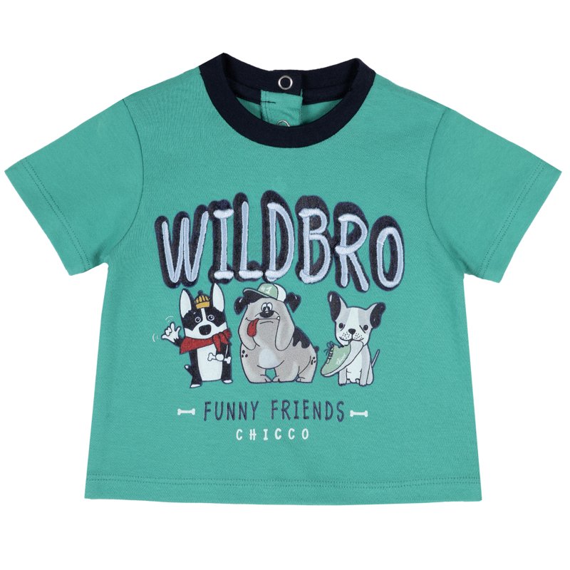 T-SHIRT SHORT SLEEVE - MEDIUM GREEN