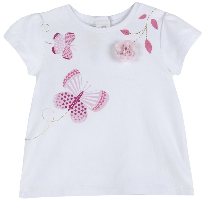 T-SHIRT SHORT SLEEVE - WHITE