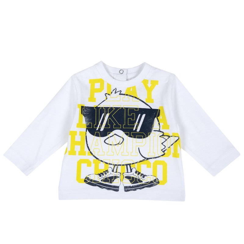 T-SHIRT LONG SLEEVE - WHITE