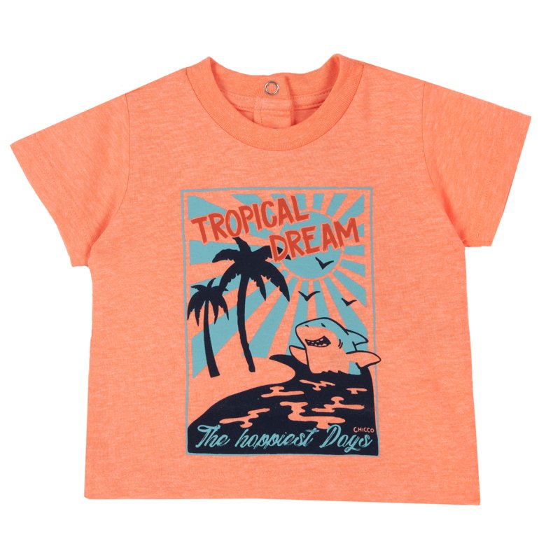 T-SHIRT SHORT SLEEVE - MEDIUM ORANGE