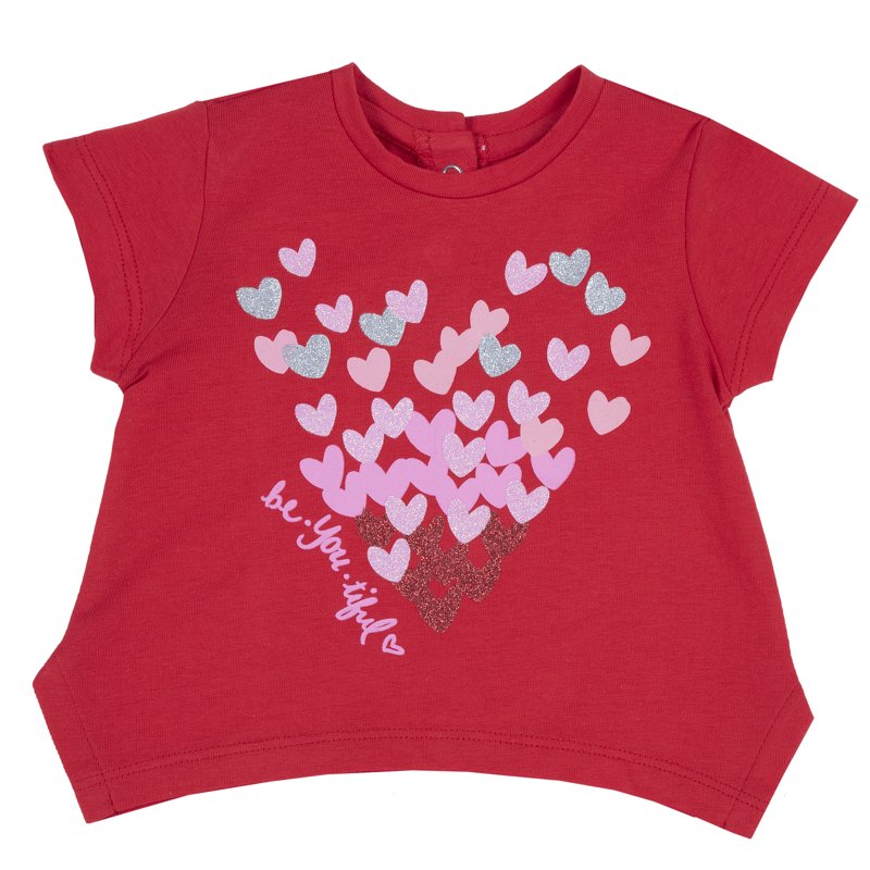 T-SHIRT SHORT SLEEVE - MEDIUM RED