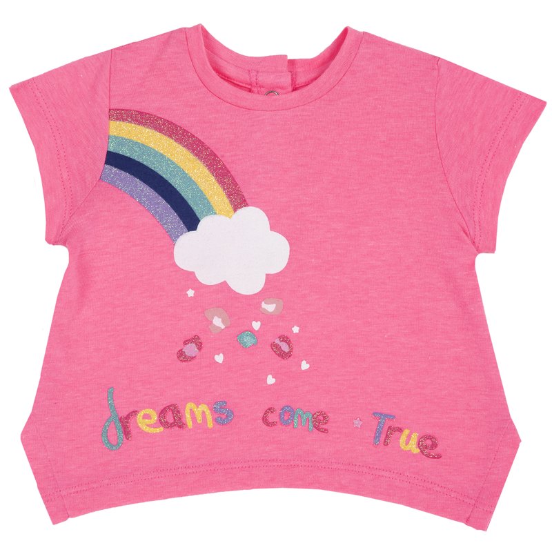 T-SHIRT SHORT SLEEVE - MEDIUM PINK