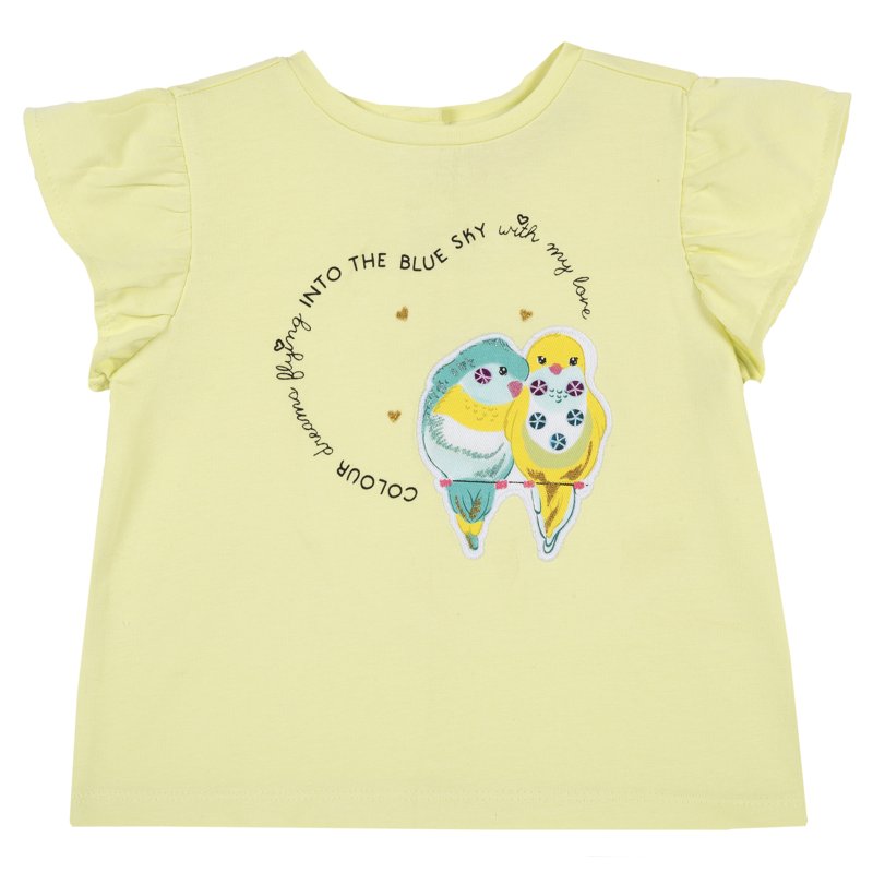 T-SHIRT SHORT SLEEVE - LIGHT YELLOW