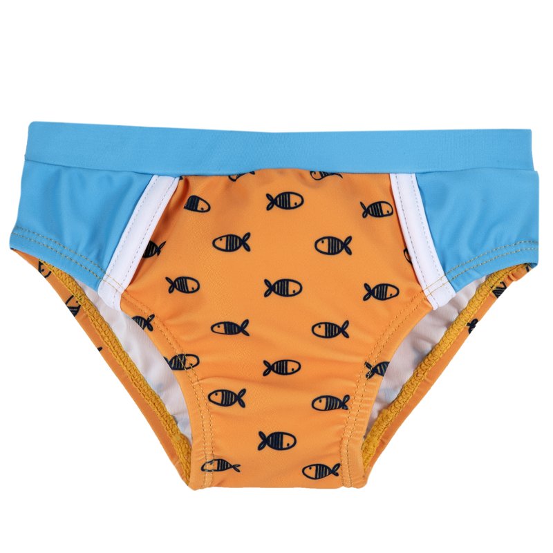 SWIM BRIEF - MEDIUM ORANGE