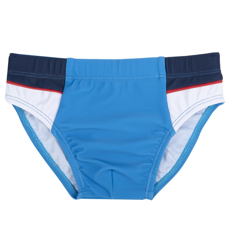 SWIM BRIEF - MEDIUM BLUE/LIGHT BLUE
