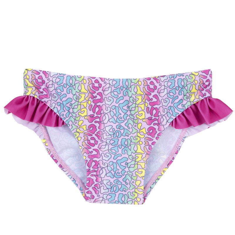 BIKINI BOTTOM - PINK PRINTED