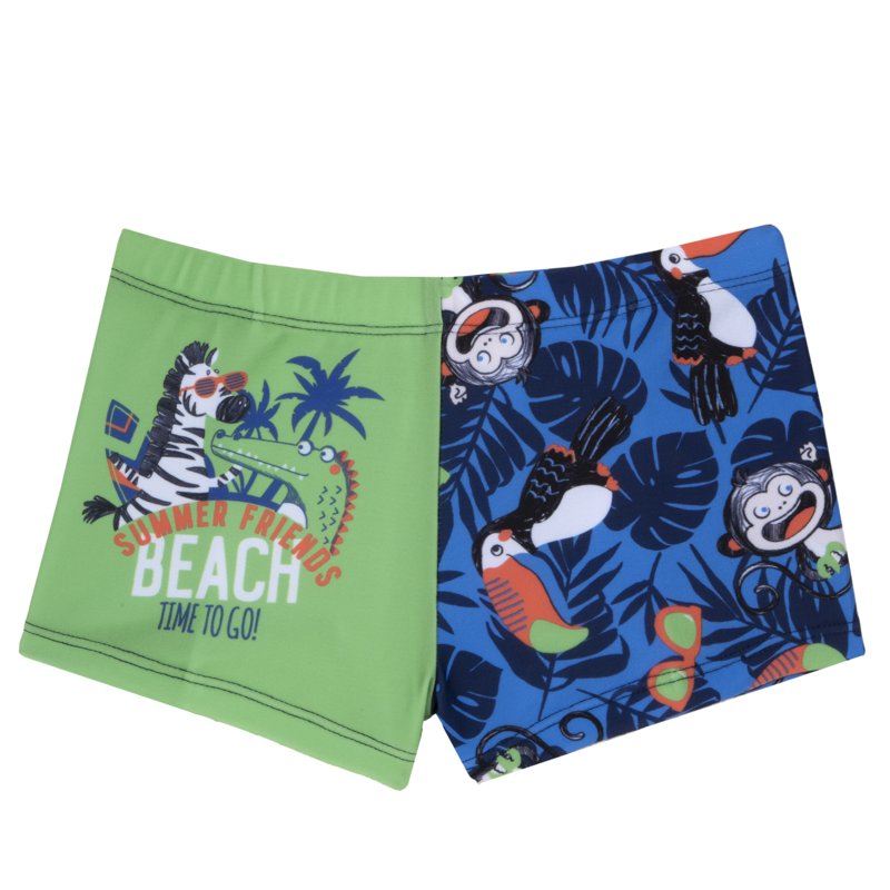 SWIM BOXERS - MEDIUM BLUE