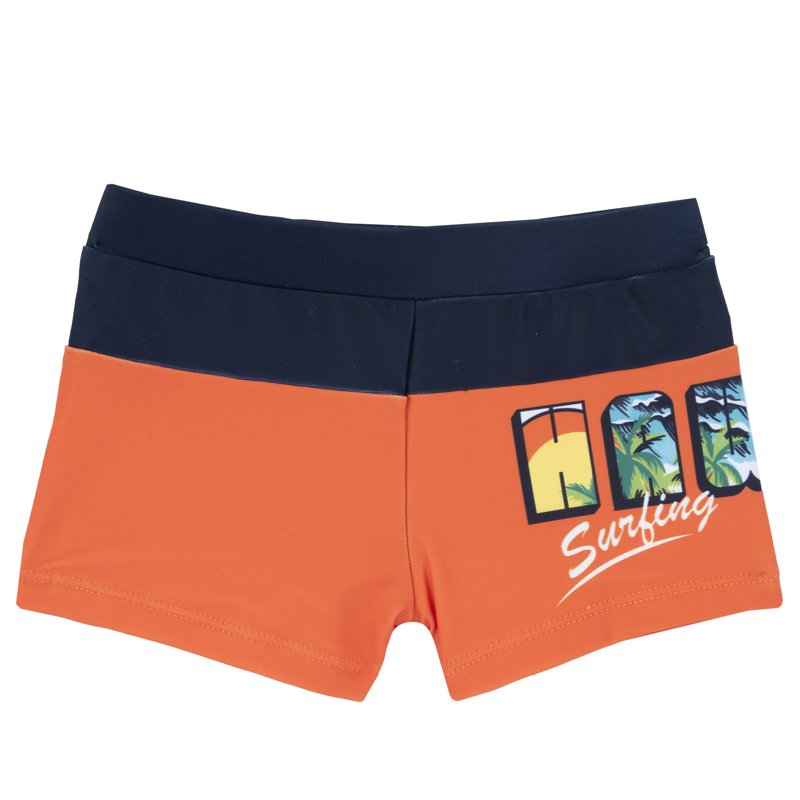 SWIM BOXERS - MEDIUM ORANGE