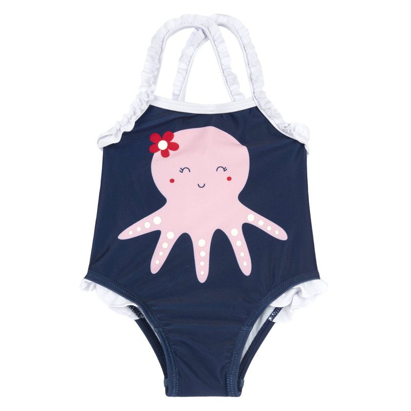 SWIMSUIT - WHITE/BLUE