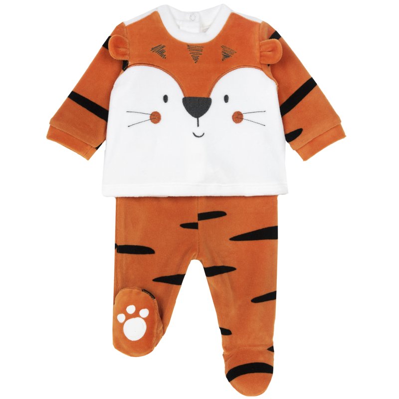 SET 2: SWEATER + PANTS - DARK ORANGE