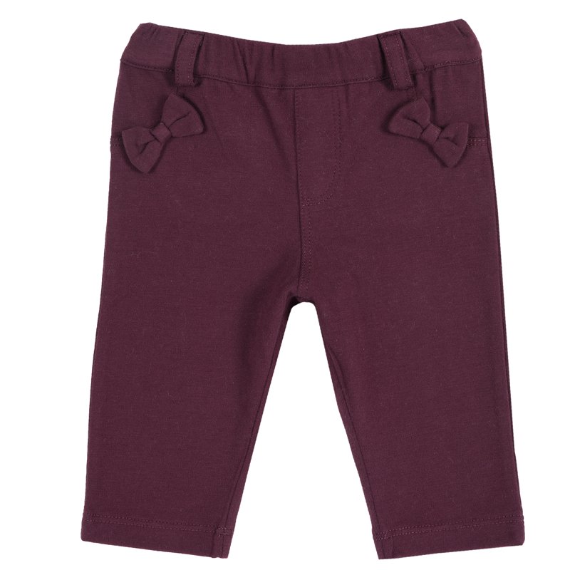 PANTS - DARK RED