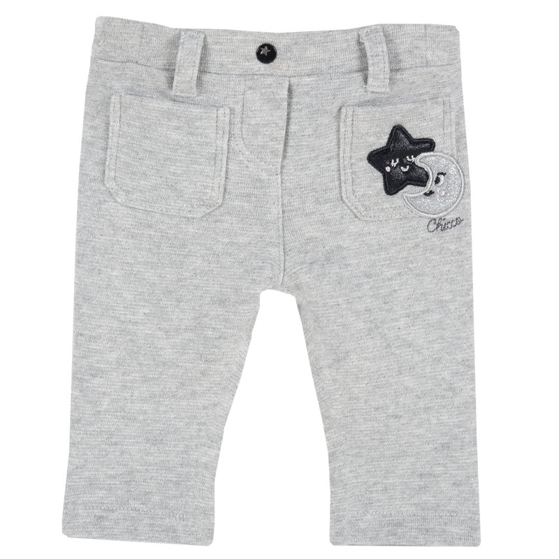 TROUSERS - LIGHT GREY