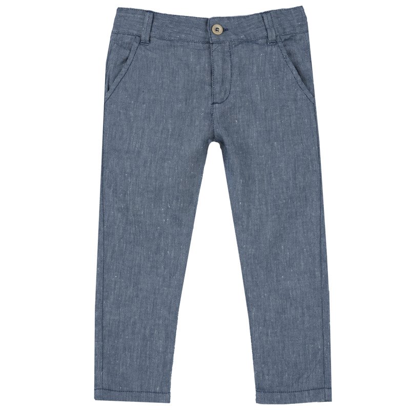 TROUSERS - DARK BLUE/LIGHT BLUE