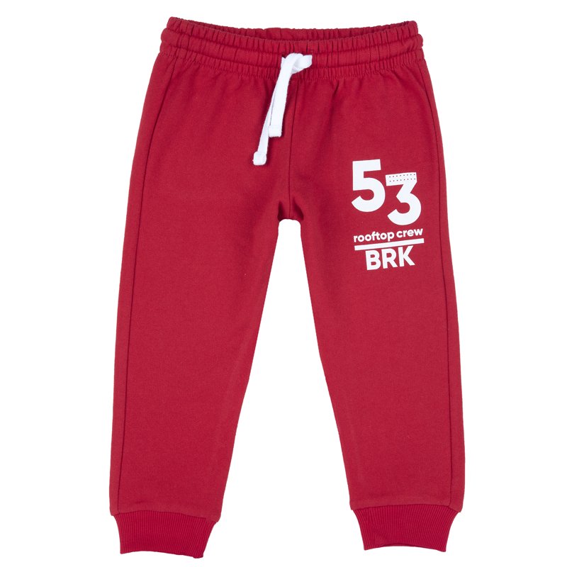 SPORT PANTS - MEDIUM RED