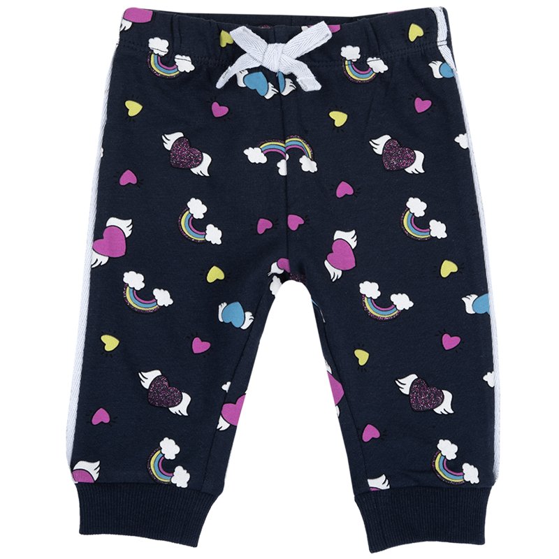 SPORT PANTS - BLUE PRINTED