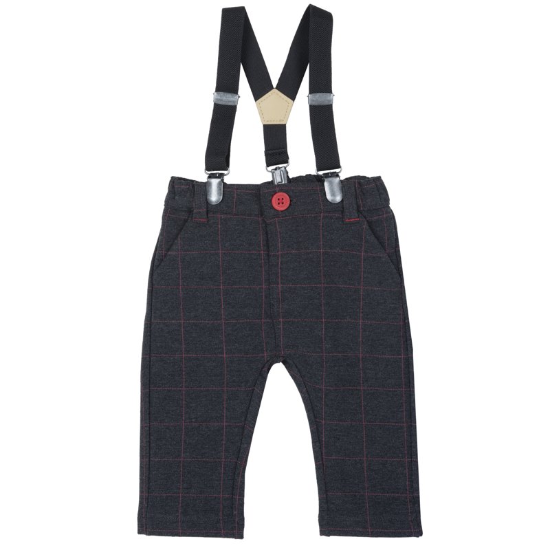 TROUSERS - DARK GREY