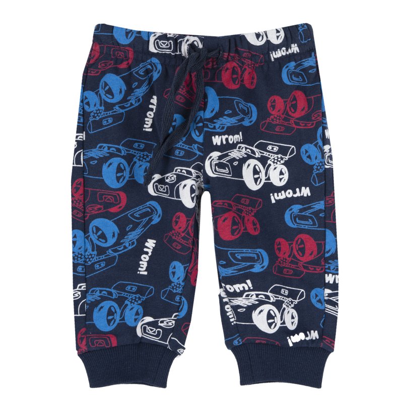 SPORT PANTS - BLUE PRINTED