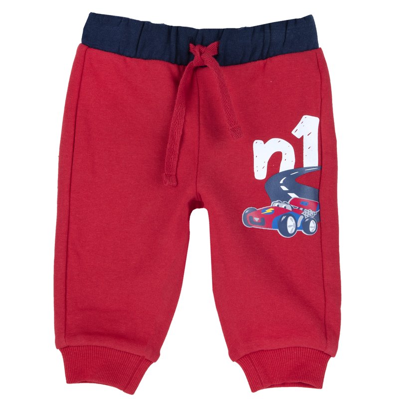 SPORT PANTS - MEDIUM RED