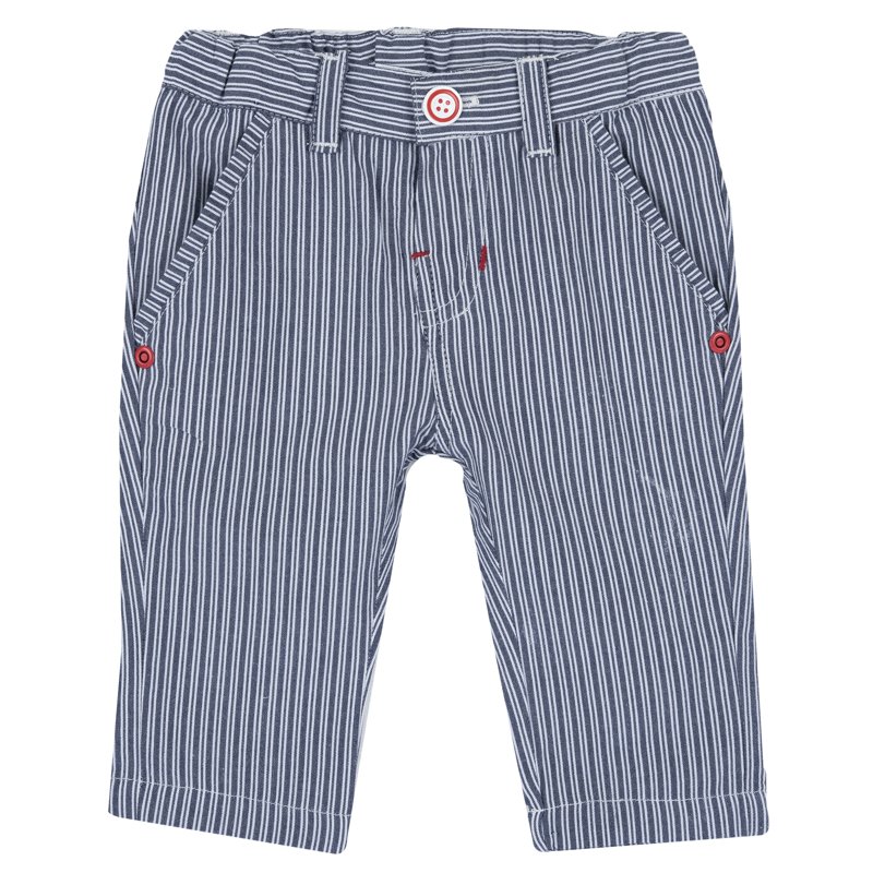 TROUSERS - WHITE/BLUE