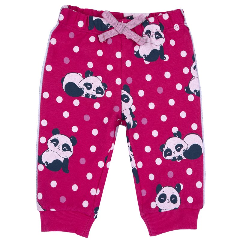 SPORT PANTS - PINK PRINTED