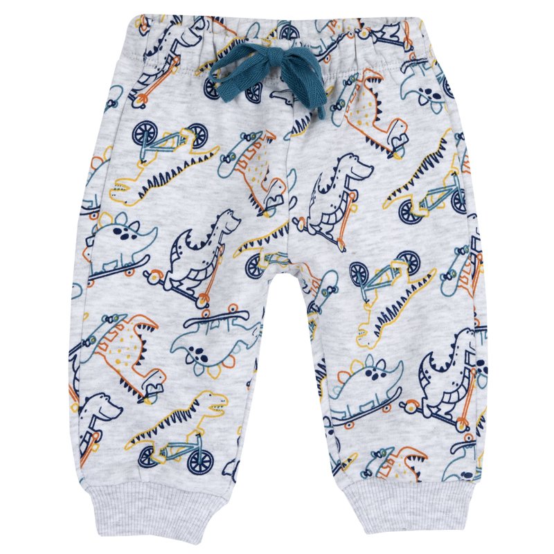 SPORT PANTS - GREY PRINTED