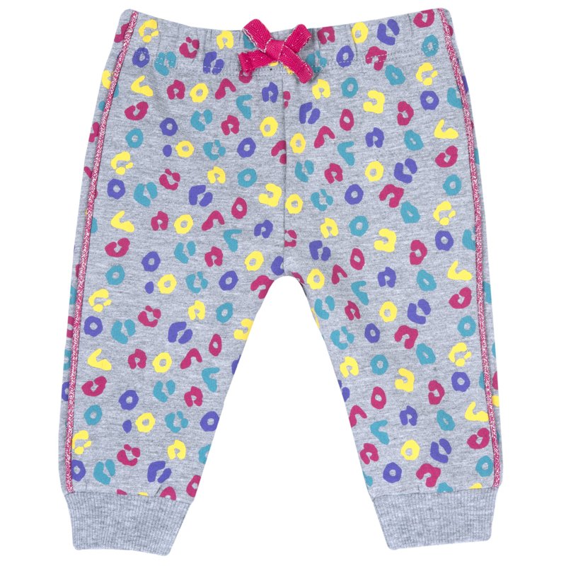 PANTS - GREY PRINTED