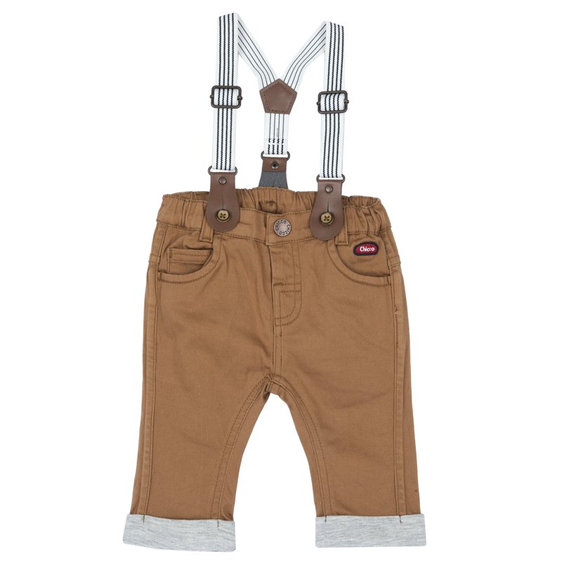 TROUSERS - LIGHT BROWN