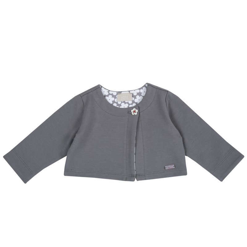 CARDIGAN - MEDIUM GREY