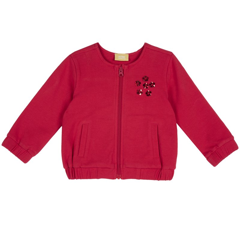 CARDIGAN - MEDIUM RED