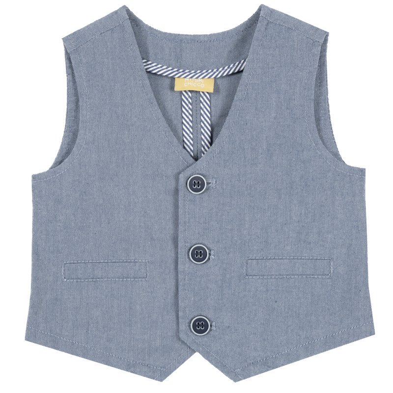 VEST - MEDIUM BLUE
