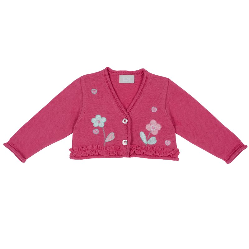 CARDIGAN - MEDIUM PINK