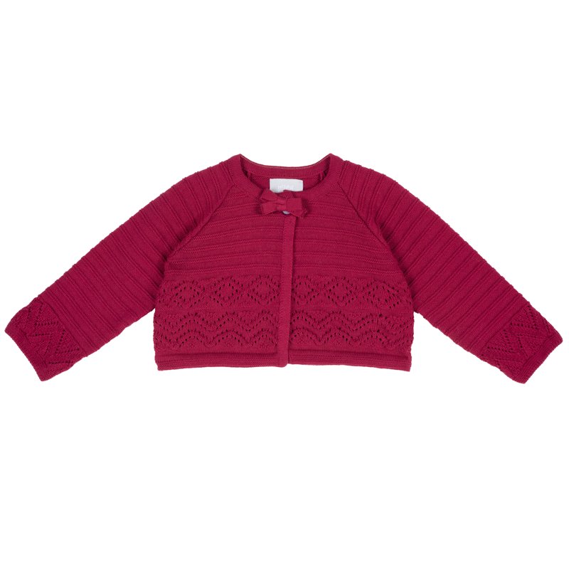 CARDIGAN - LIGHT RED