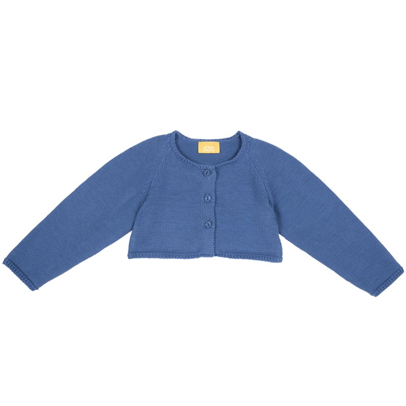 CARDIGAN - MEDIUM BLUE