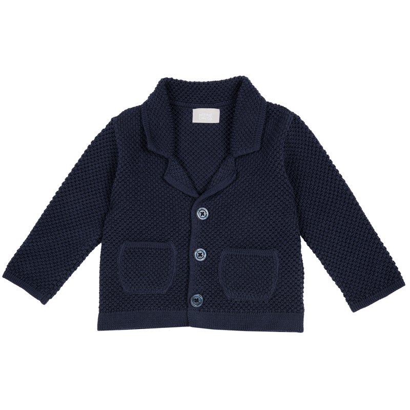 CARDIGAN - MEDIUM BLUE