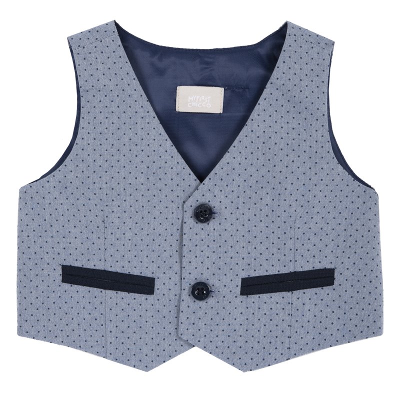 VEST - MEDIUM BLUE