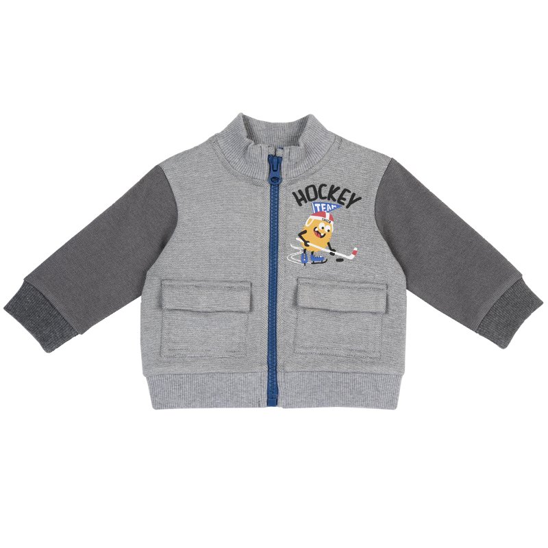 CARDIGAN - MEDIUM GREY