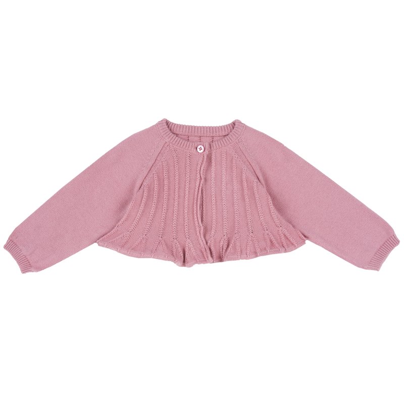 CARDIGAN - MEDIUM PINK