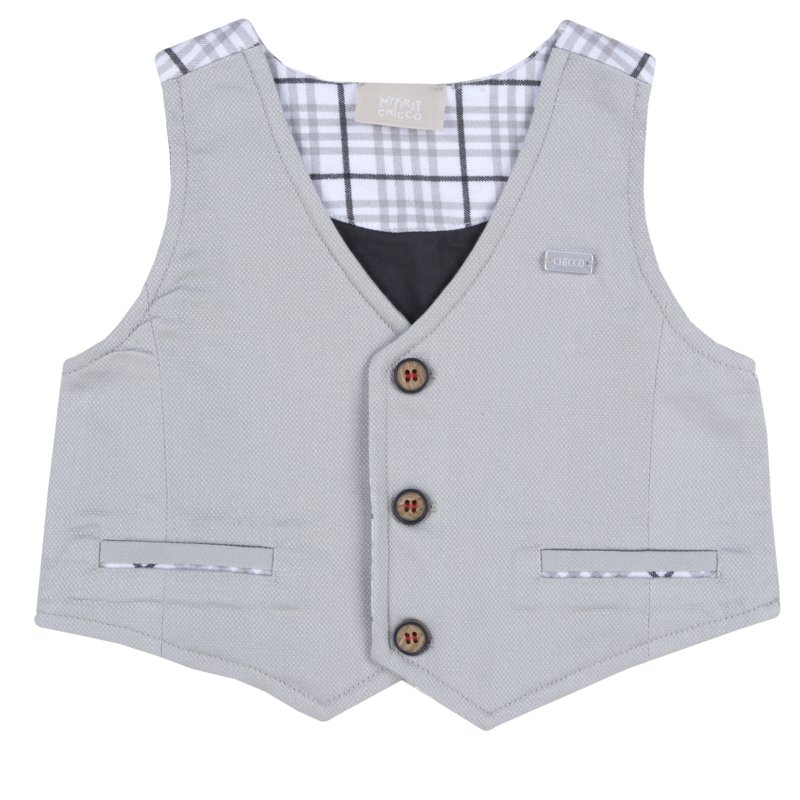 VEST - LIGHT GREY