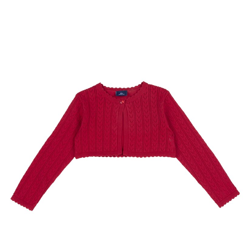 CARDIGAN - MEDIUM RED