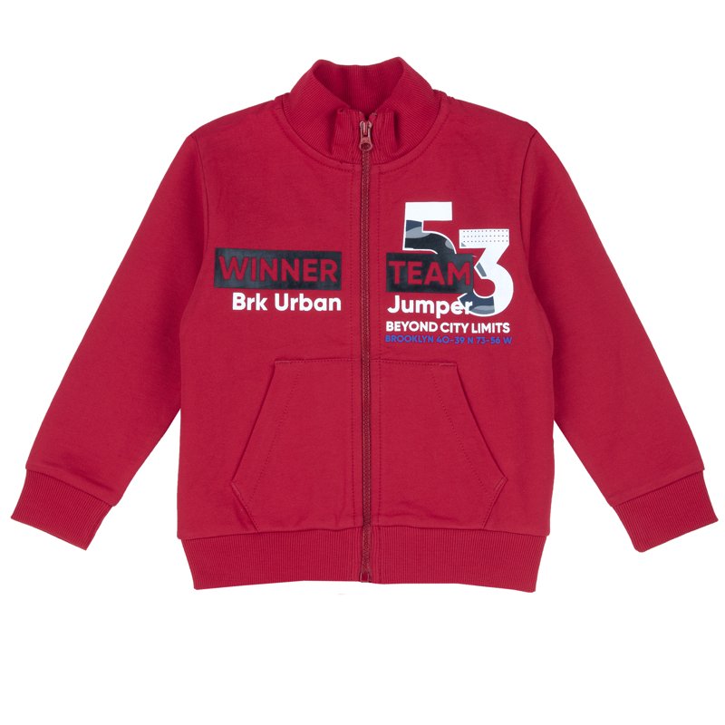 CARDIGAN - MEDIUM RED