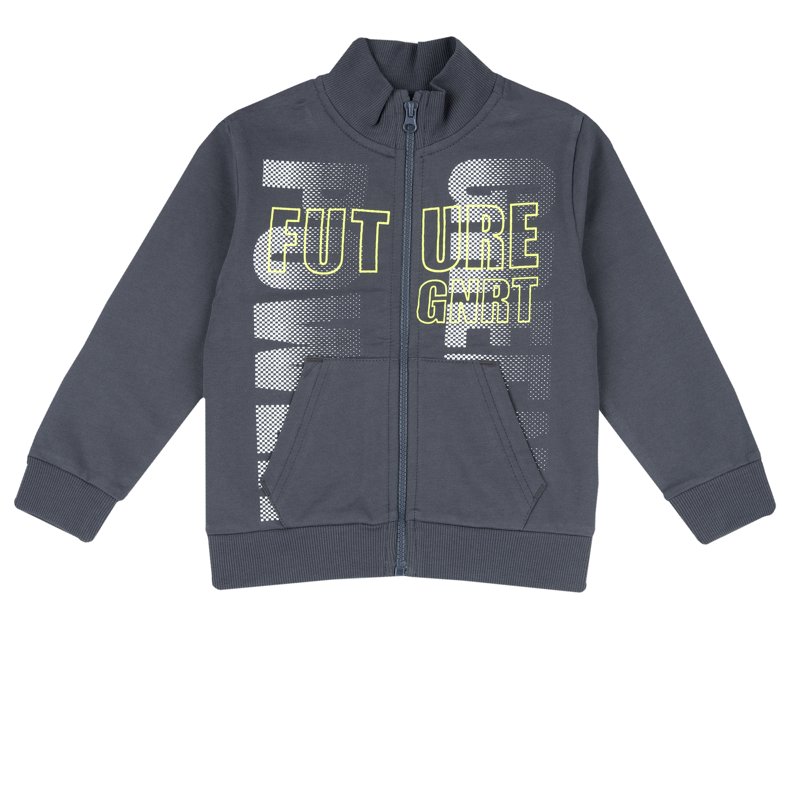 CARDIGAN - MEDIUM GREY