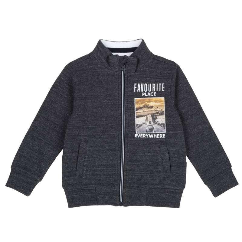 CARDIGAN - DARK GREY