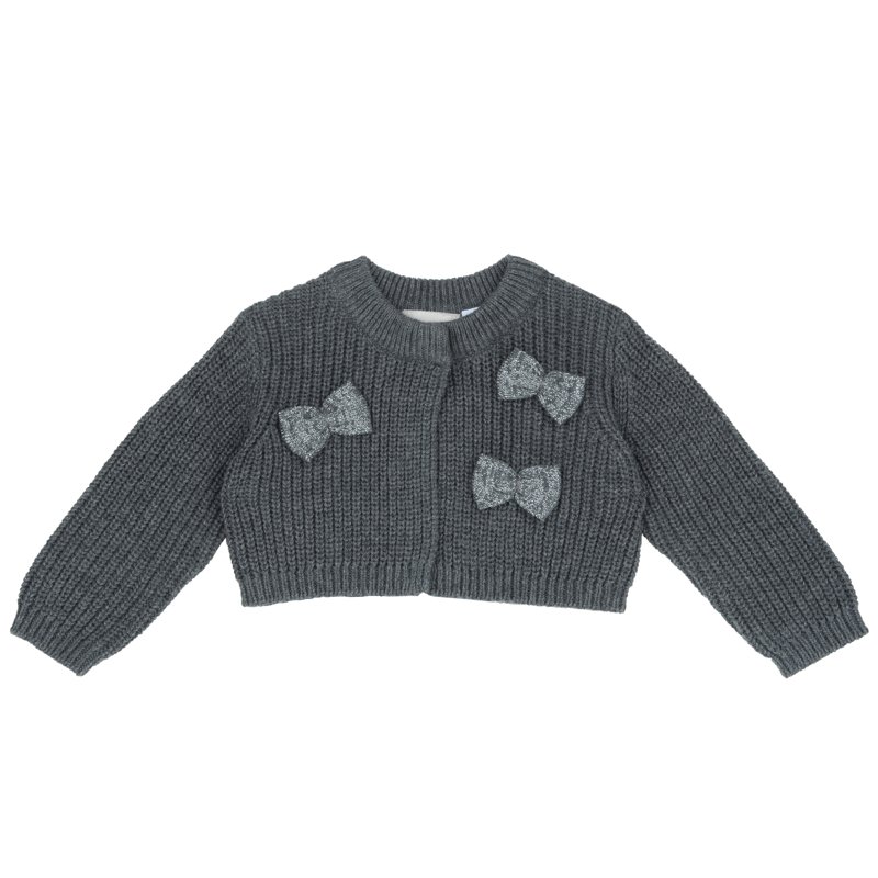 CARDIGAN - DARK GREY