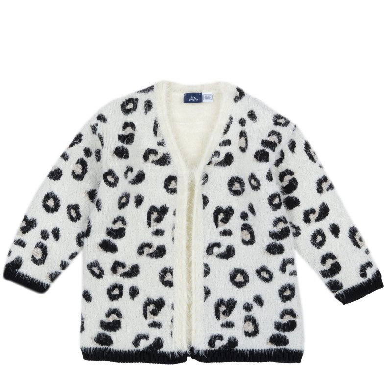 CARDIGAN - GREEN STRIPED