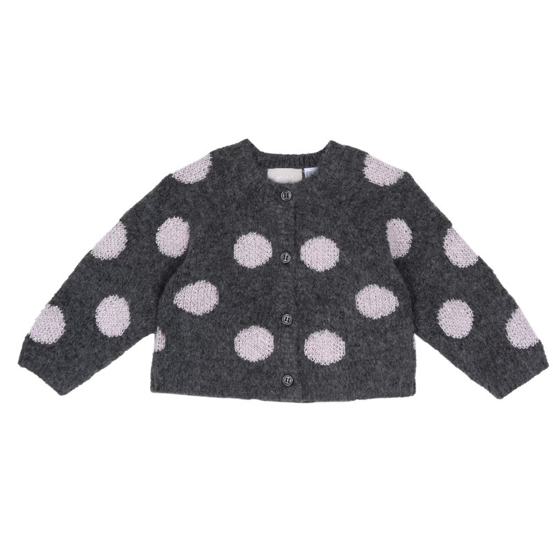 CARDIGAN - DARK GREY